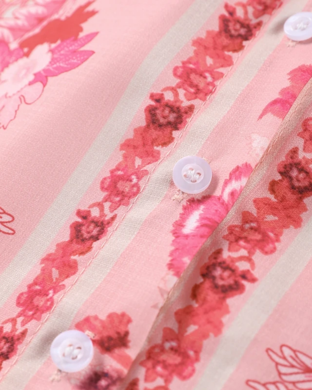 Solana Pink Paisley Shorts Co-ord
