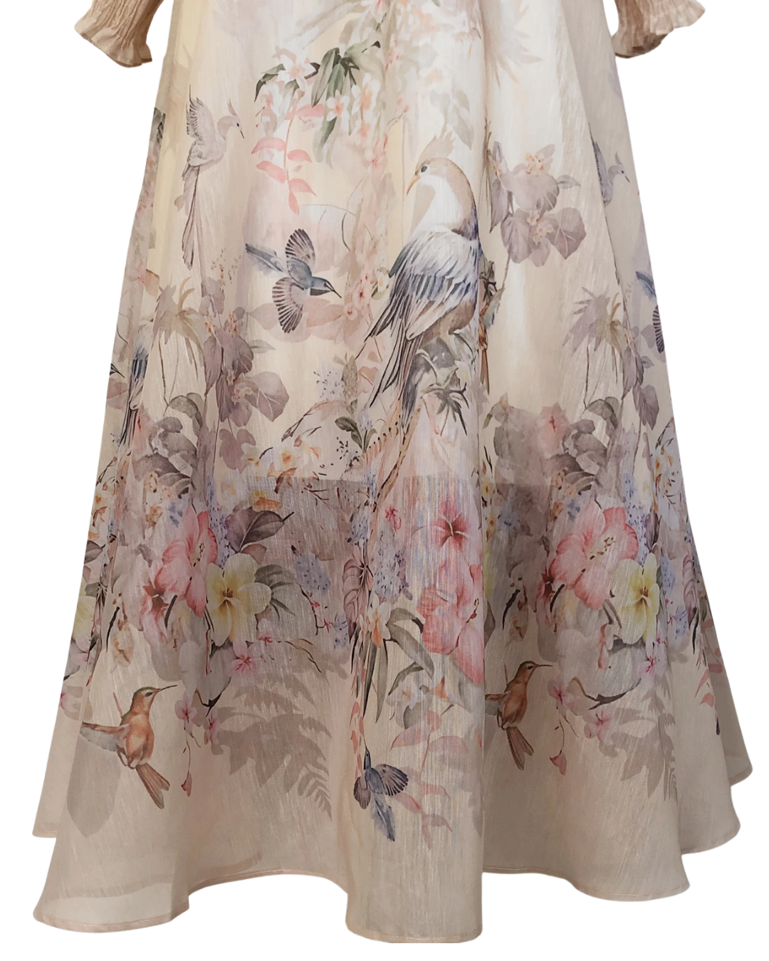 Eliora Blossom Soft Floral Maxi Skirt Co-ord