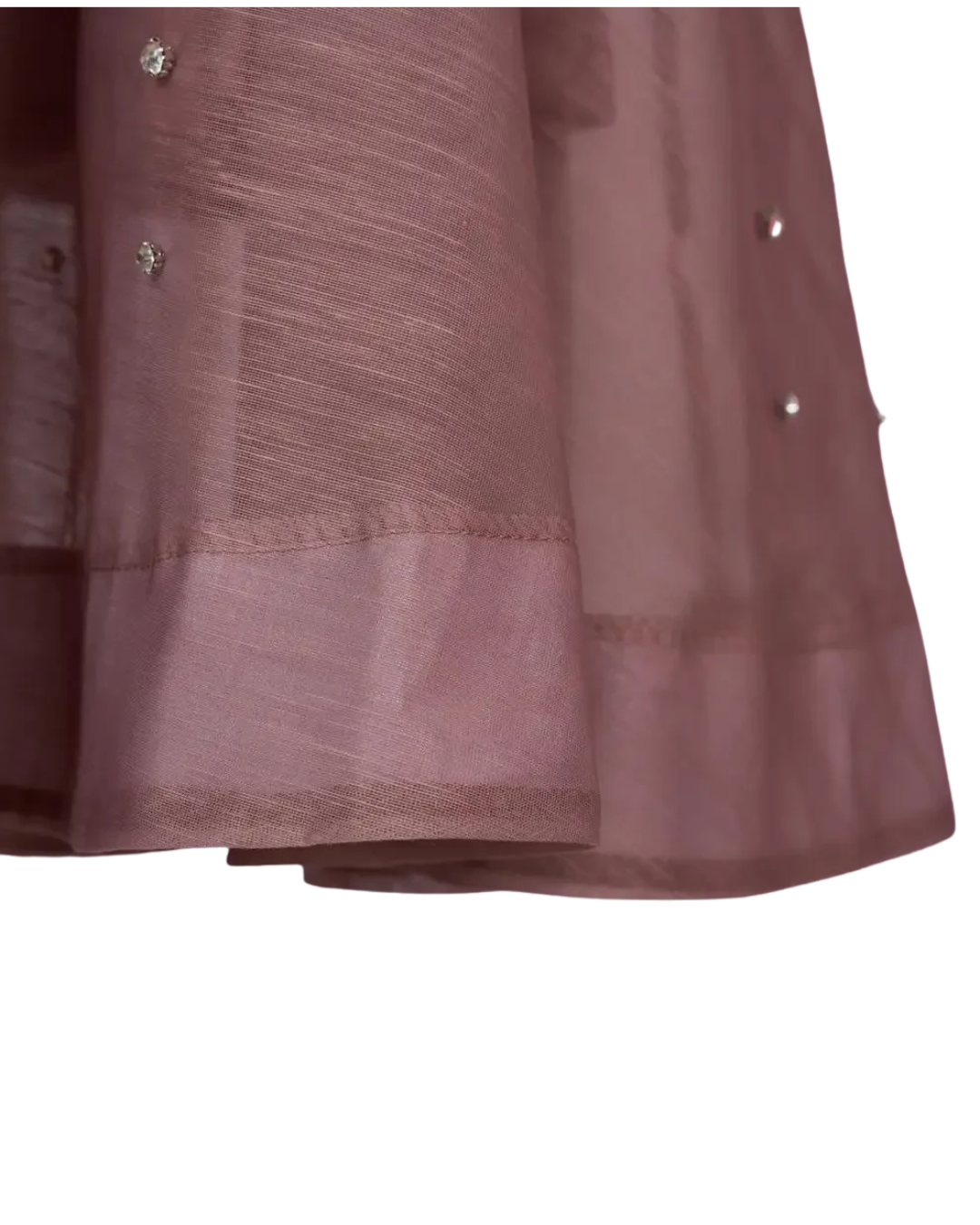 Colette Plum Embellished Button Midaxi Dress
